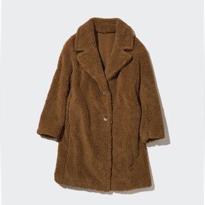 UNIQLO Fleece Lined Teddy Coat